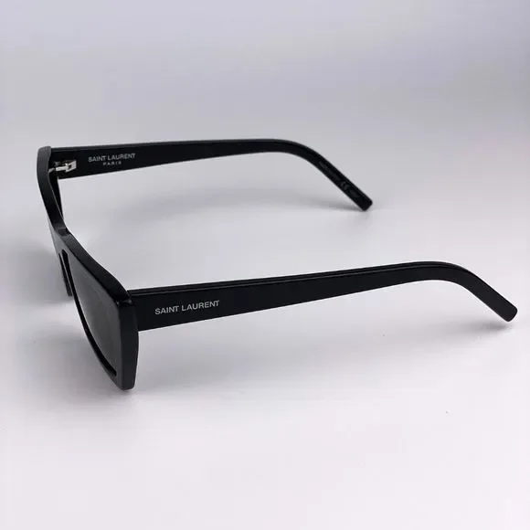 Saint Laurent SL276 MICA 001 Sunglasses Black Grey Cat Eye Women - Picture 5 of 9